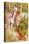 Robin Hood and the men of the Greenwood-Walter Crane-Stretched Canvas