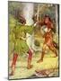 Robin Hood and the men of the Greenwood-Walter Crane-Mounted Giclee Print