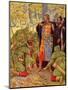 Robin Hood and the men of the Greenwood-Walter Crane-Mounted Giclee Print