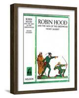 Robin Hood and the men of the Greenwood-Walter Crane-Framed Giclee Print