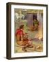 Robin Hood and the men of the Greenwood-Walter Crane-Framed Giclee Print