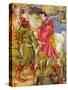 Robin Hood and the men of the Greenwood-Walter Crane-Stretched Canvas