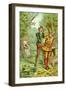 Robin Hood: Argument, Fight, Capture-null-Framed Art Print