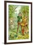 Robin Hood: Argument, Fight, Capture-null-Framed Art Print