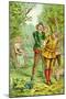 Robin Hood: Argument, Fight, Capture-null-Mounted Art Print