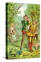 Robin Hood: Argument, Fight, Capture-null-Stretched Canvas