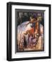 Robin Hood Being Chased by Norman Soldiers-John Millar Watt-Framed Premium Giclee Print