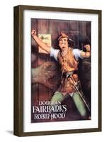 Robin Hood, Douglas Fairbanks, Sr., 1922-null-Framed Art Print