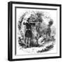 Robin Hood, Legendary English Folk Hero and Outlaw and Champion of the Poor, Early 19th Century-null-Framed Giclee Print