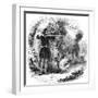 Robin Hood, Legendary English Folk Hero and Outlaw and Champion of the Poor, Early 19th Century-null-Framed Giclee Print