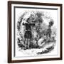 Robin Hood, Legendary English Folk Hero and Outlaw and Champion of the Poor, Early 19th Century-null-Framed Giclee Print