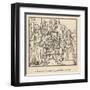 Robin Hood Maid Marian Friar Tuck and Some of Their Fellow- Outlaws-null-Framed Art Print