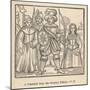 Robin Hood Maid Marian Friar Tuck and Some of Their Fellow- Outlaws-null-Mounted Art Print