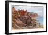 Robin Hood's Bay, from Cliff Looking N-Alfred Robert Quinton-Framed Giclee Print