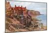 Robin Hood's Bay, from Cliff Looking N-Alfred Robert Quinton-Mounted Giclee Print