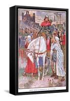 Robin Hood the Friend of the Peasants, C.1920-Walter Crane-Framed Stretched Canvas