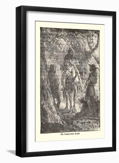 Robin Hood: The Impoverished Knight-null-Framed Art Print