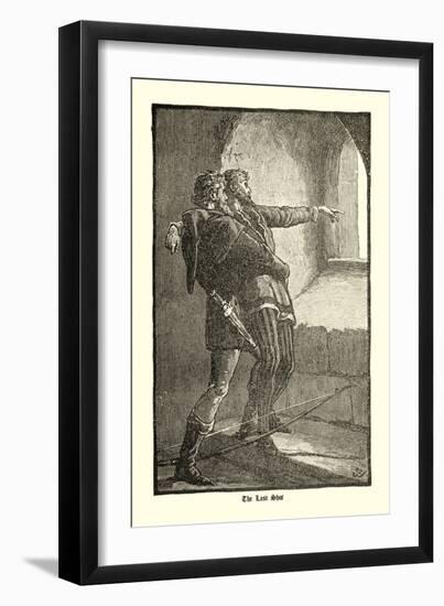 Robin Hood: The Last Shot-null-Framed Art Print