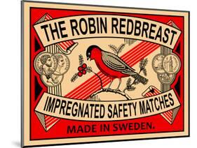 Robin Matches-Mark Rogan-Mounted Art Print