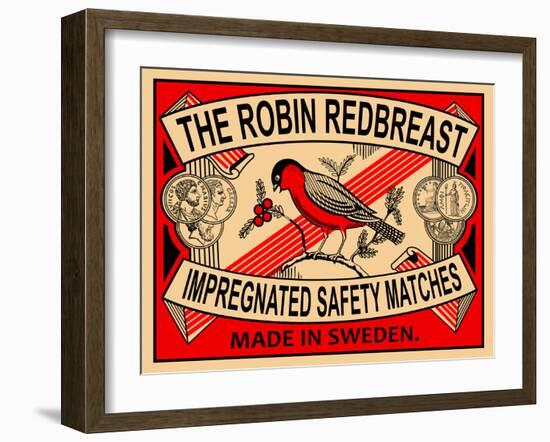 Robin Matches-Mark Rogan-Framed Art Print