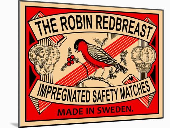 Robin Matches-Mark Rogan-Mounted Art Print