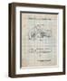 Robin Motorcycle Patent-Cole Borders-Framed Art Print
