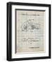 Robin Motorcycle Patent-Cole Borders-Framed Art Print