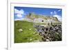 Robin Proctors Scar in Crummack Dale, Yorkshire Dales, Yorkshire, England, United Kingdom, Europe-Mark Sunderland-Framed Photographic Print