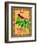 Robin Quilt-Mark Frost-Framed Giclee Print