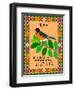 Robin Quilt-Mark Frost-Framed Giclee Print