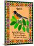 Robin Quilt-Mark Frost-Mounted Giclee Print