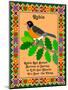 Robin Quilt-Mark Frost-Mounted Giclee Print