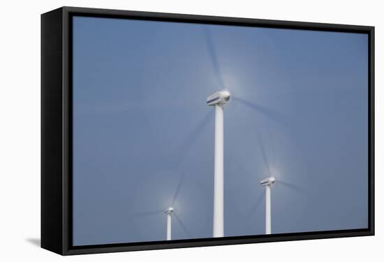 Robin Rigg Windfarm, Workington, Solway Firth, Cumbria, UK, April 2011-Peter Cairns-Framed Stretched Canvas