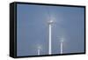 Robin Rigg Windfarm, Workington, Solway Firth, Cumbria, UK, April 2011-Peter Cairns-Framed Stretched Canvas