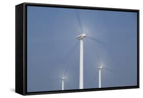 Robin Rigg Windfarm, Workington, Solway Firth, Cumbria, UK, April 2011-Peter Cairns-Framed Stretched Canvas