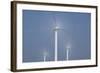 Robin Rigg Windfarm, Workington, Solway Firth, Cumbria, UK, April 2011-Peter Cairns-Framed Photographic Print