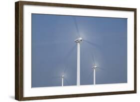 Robin Rigg Windfarm, Workington, Solway Firth, Cumbria, UK, April 2011-Peter Cairns-Framed Photographic Print