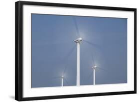 Robin Rigg Windfarm, Workington, Solway Firth, Cumbria, UK, April 2011-Peter Cairns-Framed Photographic Print