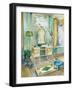 Robin's Egg Bath I-Margaret Ferry-Framed Art Print