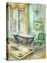 Robin's Egg Bath II-Margaret Ferry-Stretched Canvas