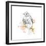 Robin Sketch II-Emma Scarvey-Framed Art Print