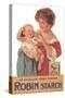 Robin Starch, Edwardian Products, Detergent, Baby, UK, 1911-null-Stretched Canvas