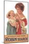 Robin Starch, Edwardian Products, Detergent, Baby, UK, 1911-null-Mounted Giclee Print