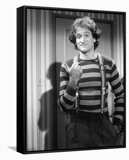 Robin Williams - Mork & Mindy-null-Framed Stretched Canvas