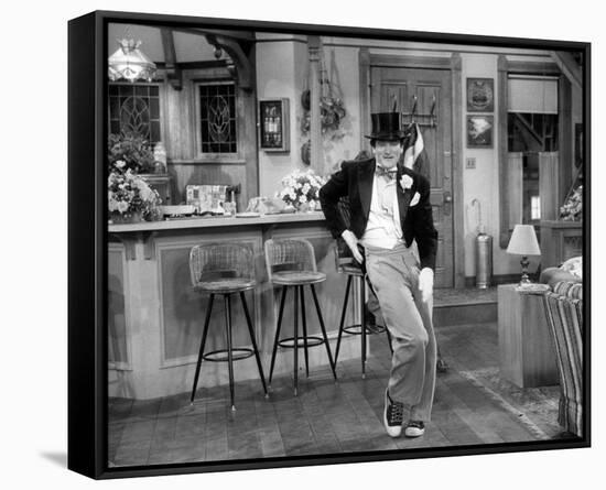 Robin Williams - Mork & Mindy-null-Framed Stretched Canvas
