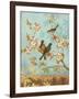 Robins & Blooms-Pamela Gladding-Framed Art Print