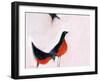 Robins from Memory-Janel Bragg-Framed Art Print