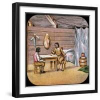 Robinson Crusoe, 20th Century-null-Framed Giclee Print