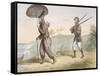 Robinson Crusoe and His Man Friday, Published June 3rd 1840-John Doyle-Framed Stretched Canvas