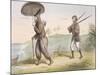 Robinson Crusoe and His Man Friday, Published June 3rd 1840-John Doyle-Mounted Giclee Print